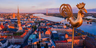 Blick über die Altstadt von Riga.