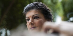 Potrait von Sahra Wagenknecht