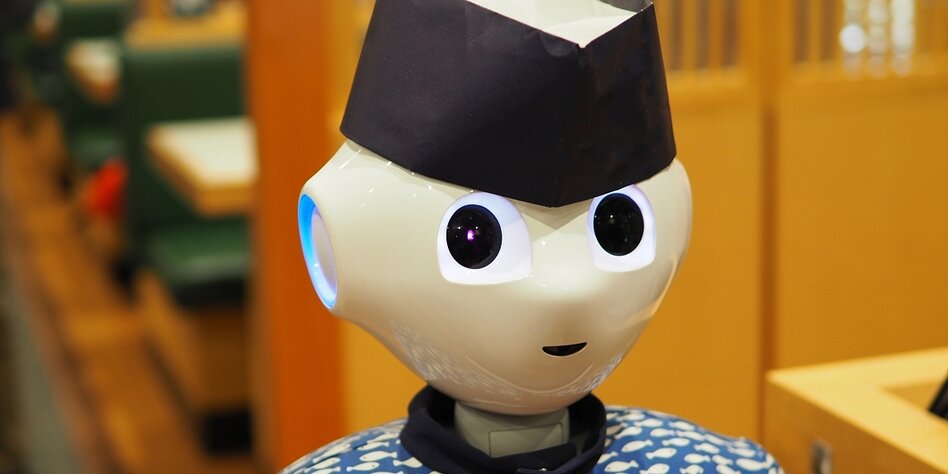 Servierroboter in Japan: Maschinelles Futtern, Pieps