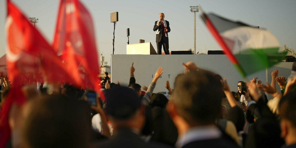 Erdoğan gegen Isreal: „Stehen für den Nahen Osten bereit“