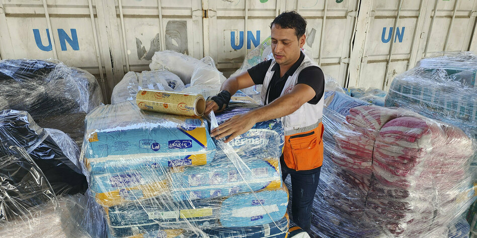 Humanitäre Lage in Gaza: Lagerhäuser der UN geplündert