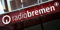 Die Fassade des Studios von Radio Bremen.