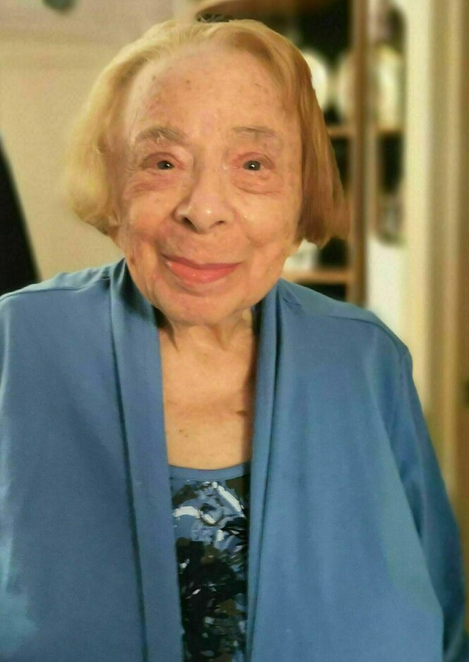 Ilse Polak mit 95 Jahren