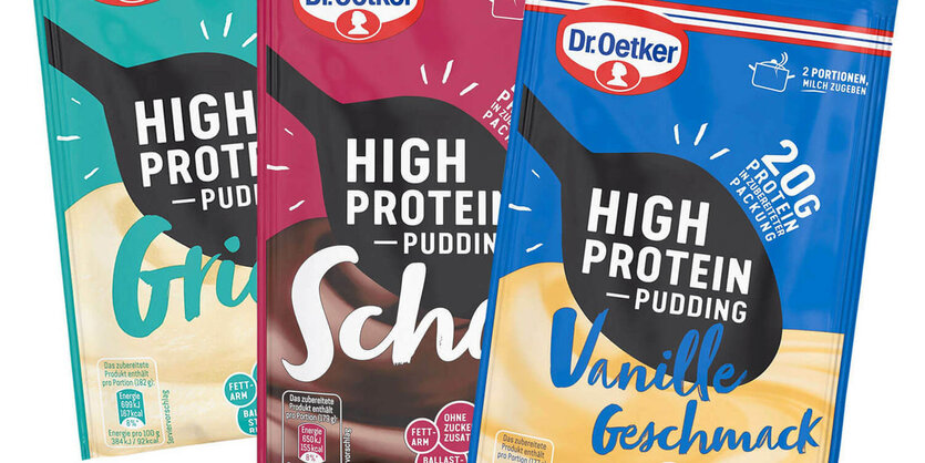 Protein-Pudding von Dr. Oetker