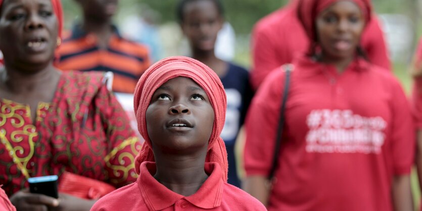 Protestmarsch gegen Boko Haram in Abudja