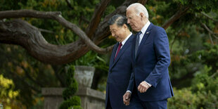 Xi Jinping und Joe Biden