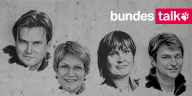 Die Köpfe von Peter Unfried, Sabine am Orde, Anja Krüger und Bernd Pickert
