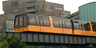 Das Bild zeigt die Berliner die M-Bahn vor über 30 Jahren