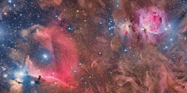 Ansicht des Orion-Nebels