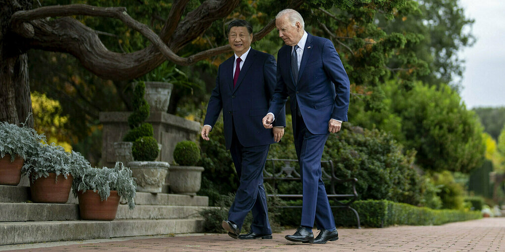 Xi Jinping und Joe Biden