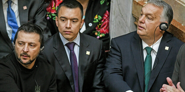 Selenski und Orban