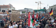 Pegida-Demonstration in Dresden