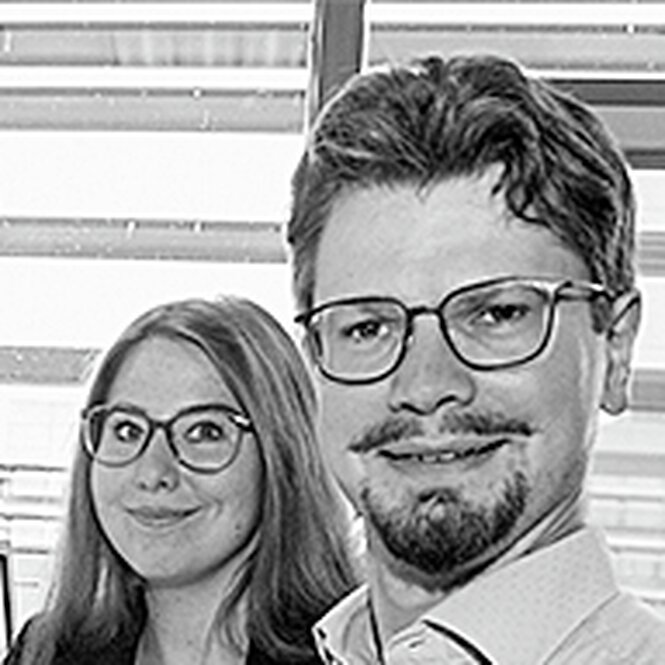 Lara-Jasmin Schröder und Hauke Thiesler