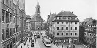 Historische Aufnahme aus Dresden