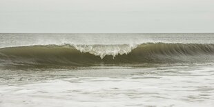 Die Brandung an der Nordsee