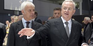 Martin Winterkorn und Matthias Müller.