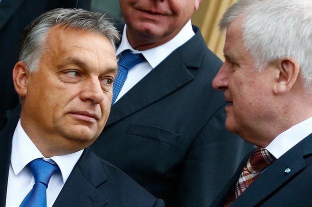 Viktor Orbán und Horst Seehofer