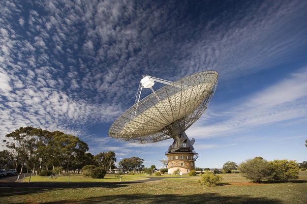 Ein Radio-Teleskop in Australien