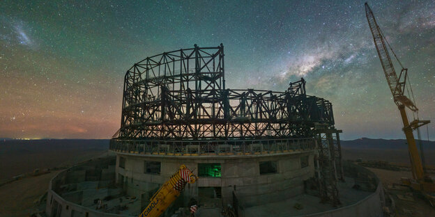Baustelle des Riesenteleskops in Chile