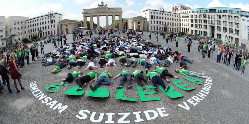 Aktion am Brandenburger Tor