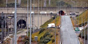 Eurotunnel in Calais