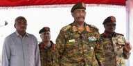 Sudans Staatsoberhaupt Abdel Fattah al-Burhan in Uniform im August 2023