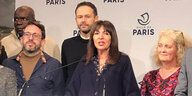 Die Bürgermeisterin von Paris.