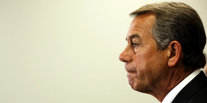 John Boehner bei einer Konferenz in Washington.