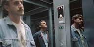 Adam (Andrew Scott) und sein mysteriöser Nachbar Harry (Paul Mescal) im einem Aufzug