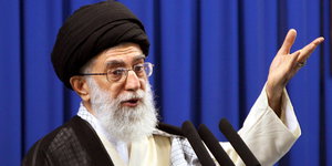 Irans geistiger Führer Ajatollah Chamenei