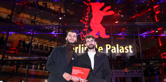 Preisträger im Berlinale-Palast.