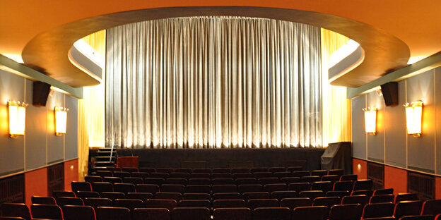 Blick in den Saal des Metropolis-Kinos