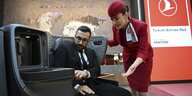 Messestand der Turkish Airlines auf der ITB