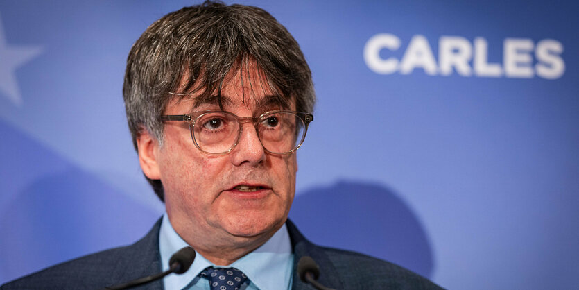 Der im Brüsseler Exil lebende Ex-Präsident Kataloniens, Carles Puigdemont