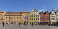 Blick auf die Schweriner Altstadt