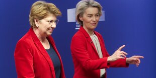 Viola Amherd und ursula von der Leyen