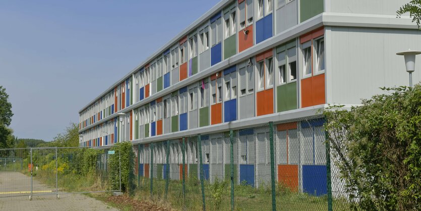 Wohnheim für Flüchtlinge, Hausvaterweg, Falkenberg, Lichtenberg, Berlin