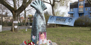 Denkmal für Burak Bektaş in Neukölln