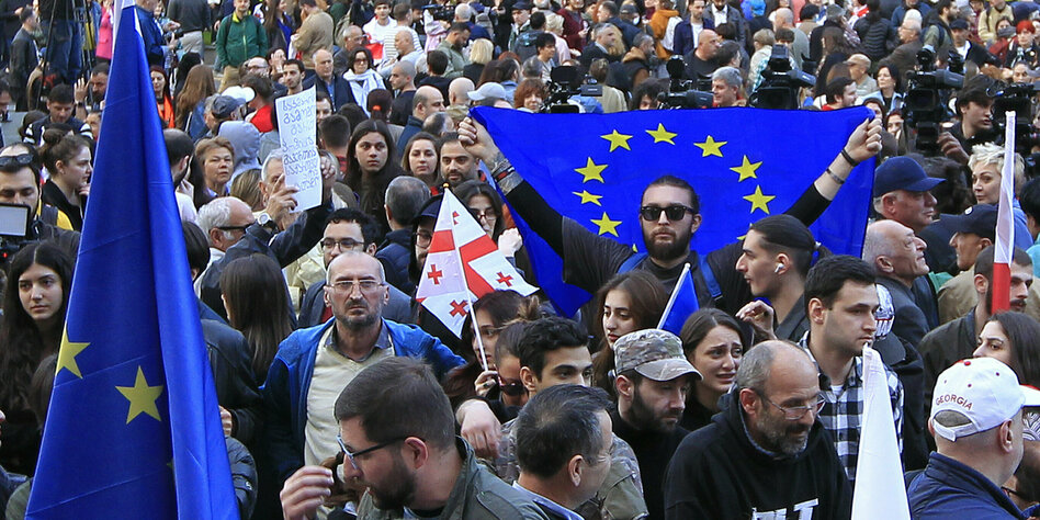 Erneute Proteste in Georgien: Es könnte blutig werden