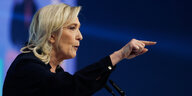 Marine Le Pen, Chefin der Partei Rassemblement National (RN)