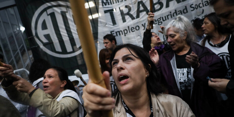 Argentiniens Gewerkschaften am 1. Mai: Vereint gegen den Libertären