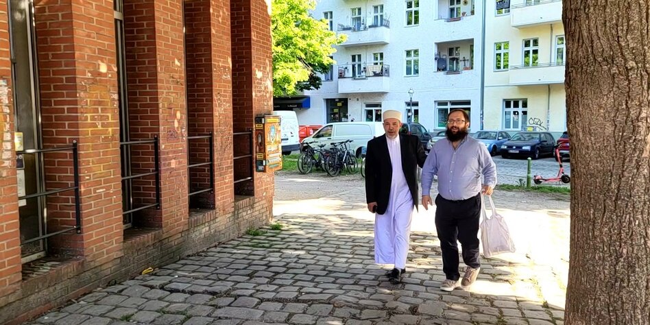 Begegnung in Berlin-Neukölln: „Ah, der Imam trifft den Rabbiner“
