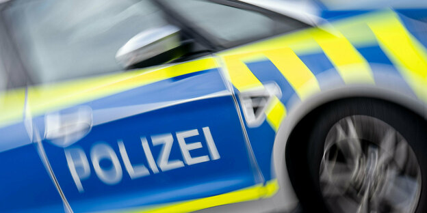 Symbolisches Bild eines Polizeiautos