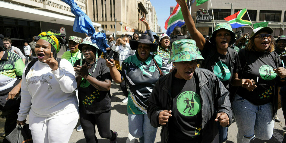 Wahlkampf in Südafrika: Alles dreht sich um Zuma