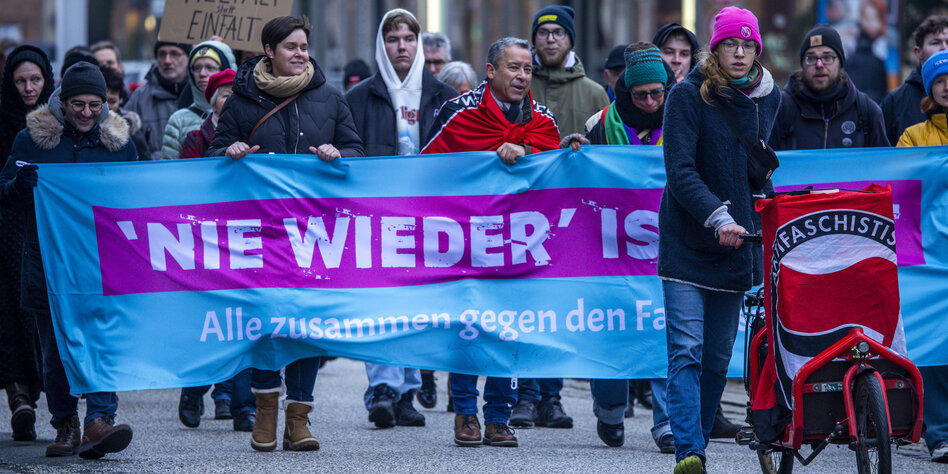 Protesttag in Mecklenburg-Vorpommern: Auch in den Dörfern gegen die AfD