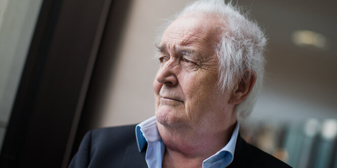 Ein Porträtfoto von Henning Mankell