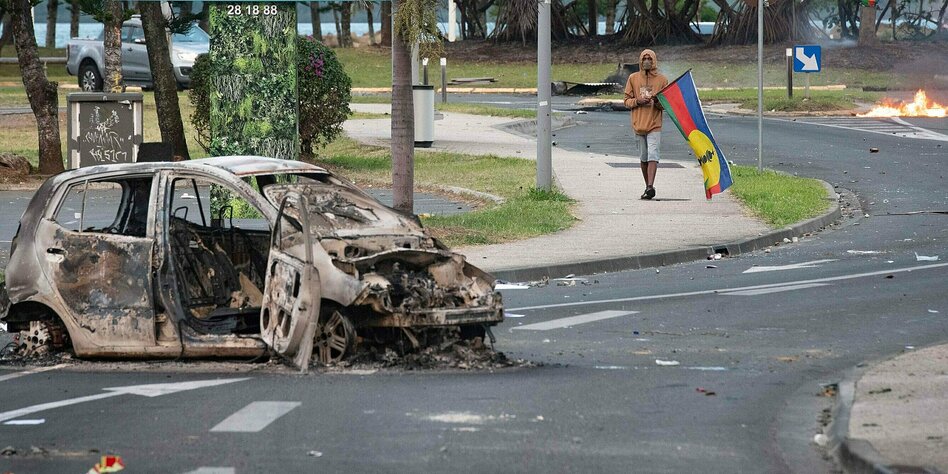 Violent protests in New Caledonia: police clear the road to the airport