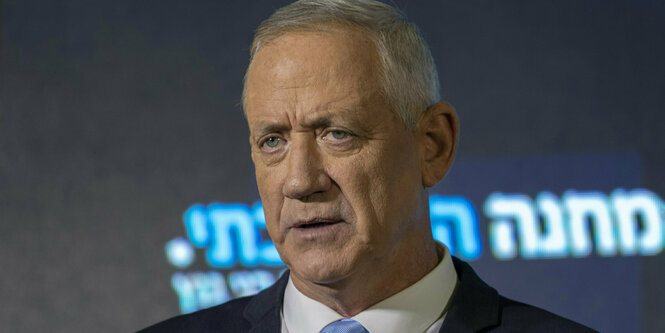 Israels Minister im Kriegskabinett, Benny Gantz