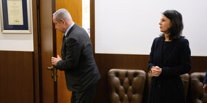 Netanjahu und Baerbock