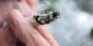 Rauchender Joint